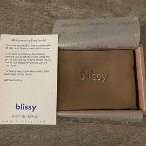 Brand new in box, Blissy King pillowcase